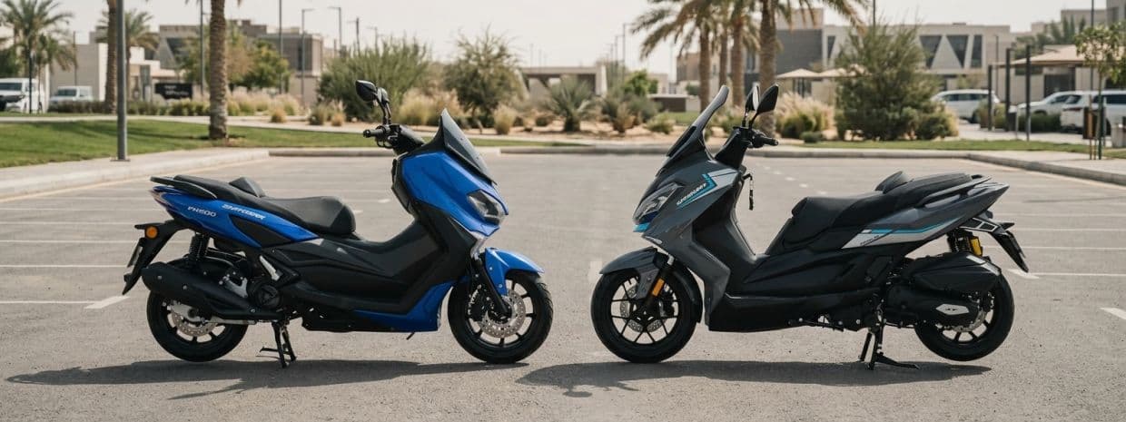 FX 200 vs FX 441 EU: which maxi scooter is right for you in the UAE
