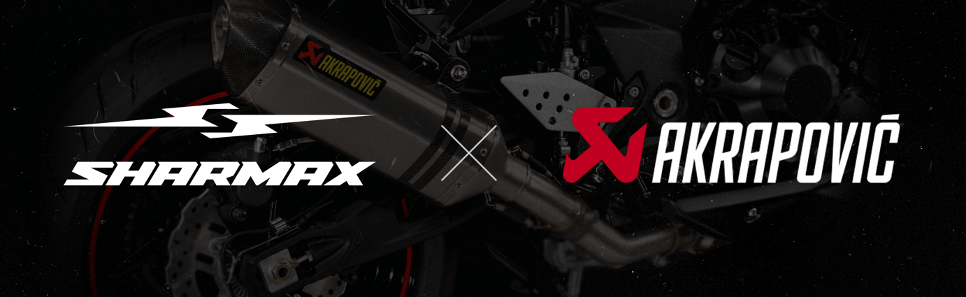 Sharmax Power Max enduro lineup now comes with Akrapovič exhaust systems
