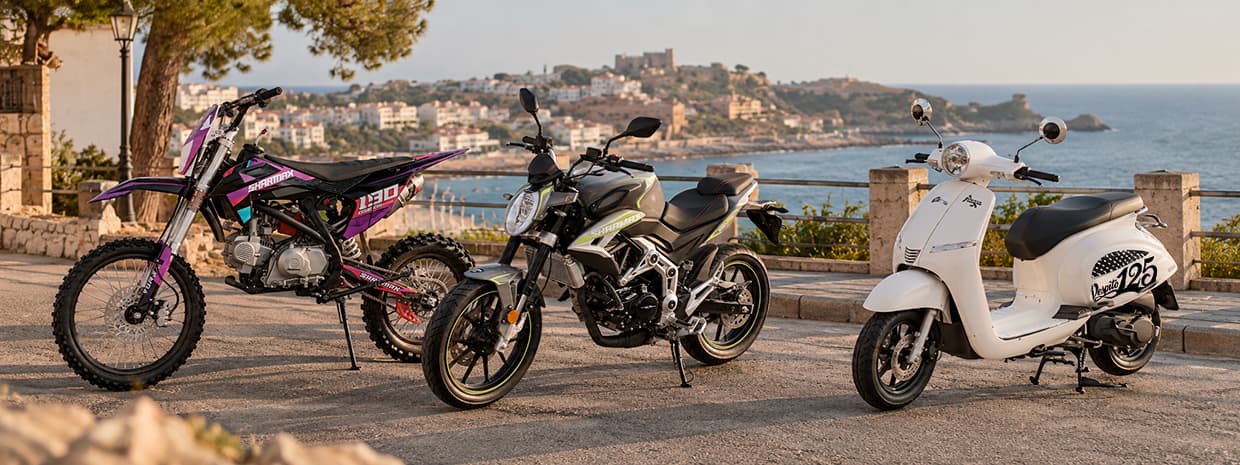 Motos económicas Sharmax en España: modelos y precios