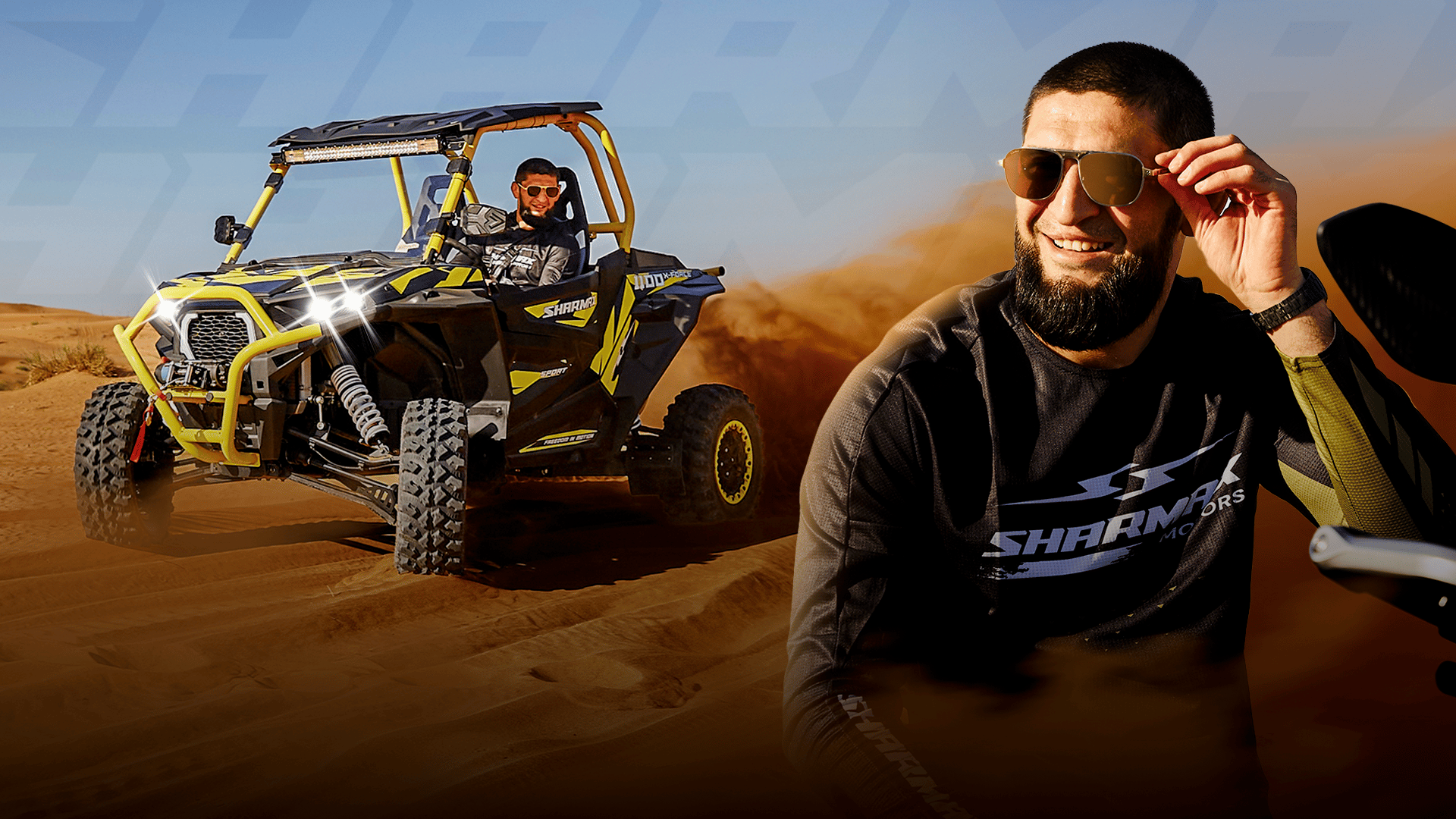 Khamzat Chimaev Becomes Brand Ambassador for Sharmax Motors