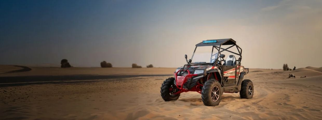 uno de los mejores tipos de buggies en un terreno arenoso 