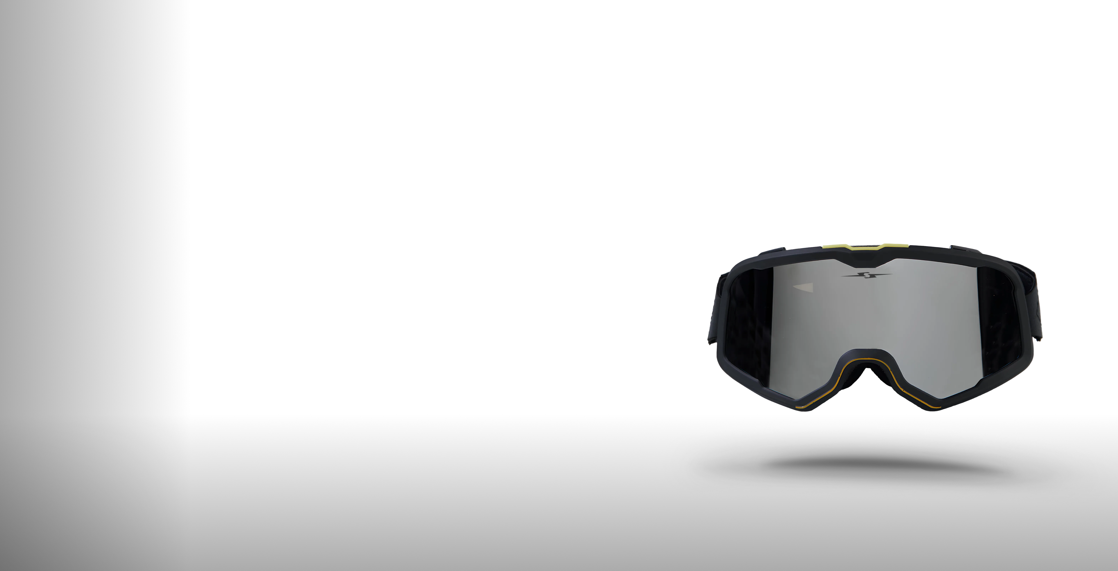 Motocross Goggles Retro Style Gray Motocross Goggles Retro Style Gray