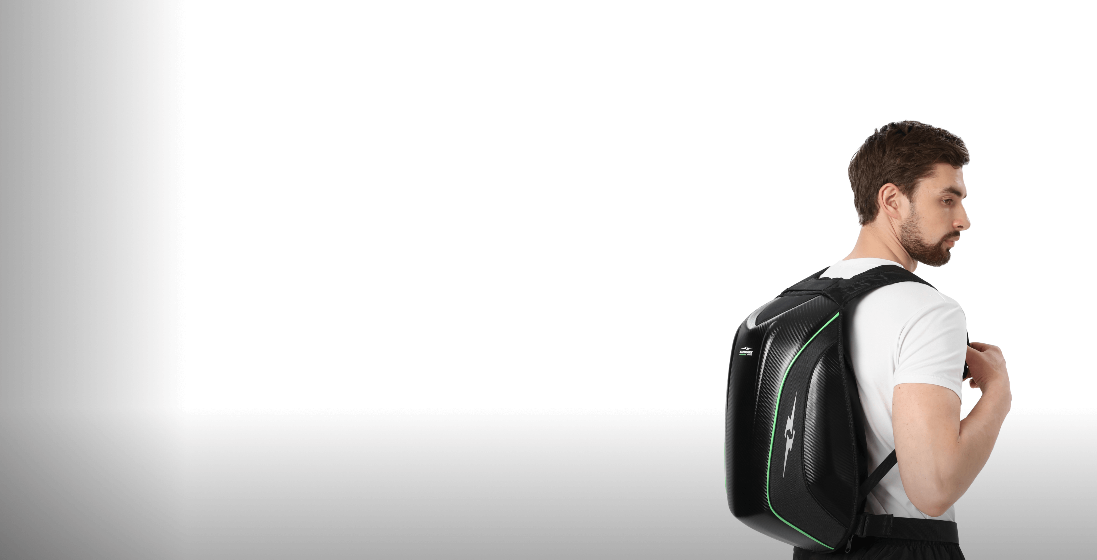 MOTORCYCLE BACKPACK BLACK