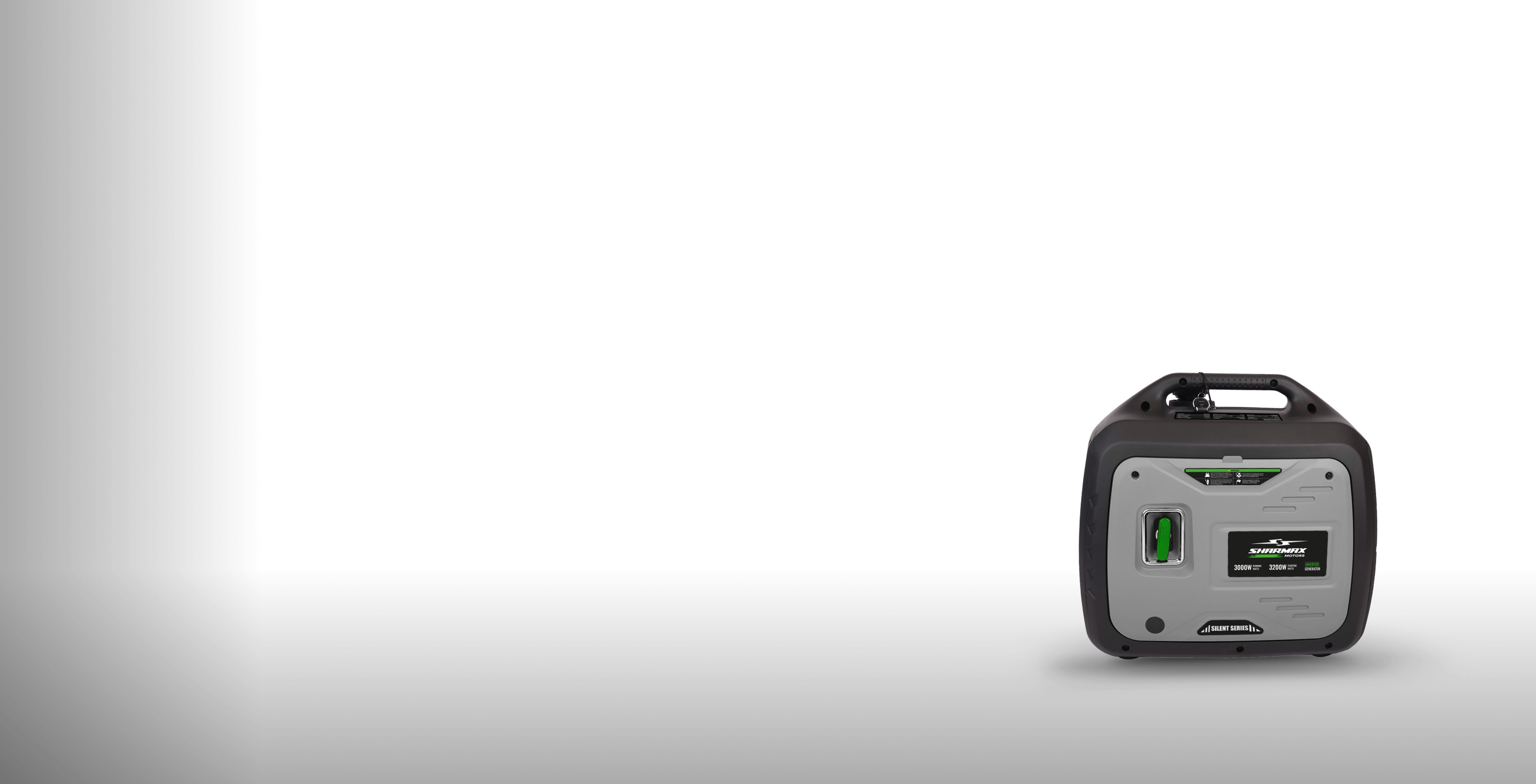 Gasoline Inverter Silent Generator Recoil & Electric Start 3.0KW Gray-Black Gasoline Inverter Silent Generator Recoil & Electric Start 3.0KW Gray-Black