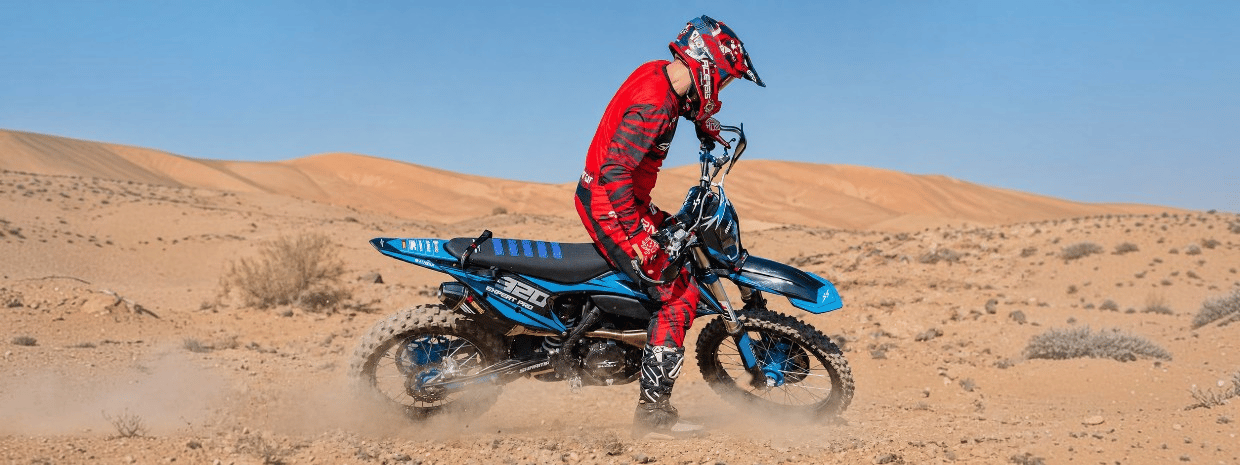 How to adjust suspension on an enduro motorbike in Saudi Arabia